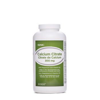 Citrate de calcium 300&nbsp;mg  | GNC